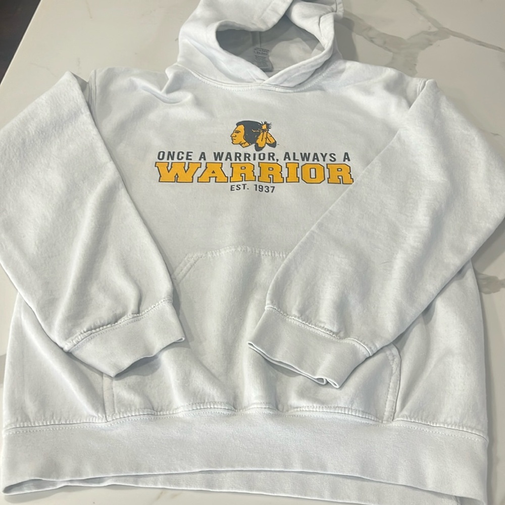 Warroad Warriors hoodie size small